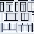 Various Window Designs With Different Sizes And Frame Styles For Home