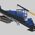horizontal directional machinery engineering machinery concrete machinery horizontal directional drilling rig 3d model