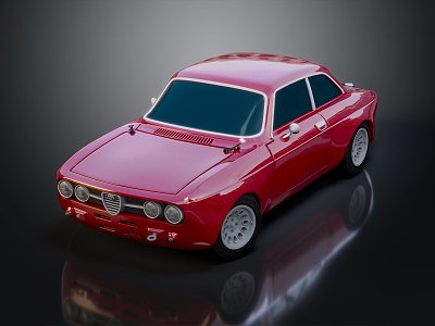 modern car private car 3d model