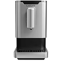 Modern Silver Stainless Steel Kitchen Appliance with Water Dispenser and Drip Tray for Home Kitchen Use