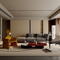 Living room 3d model