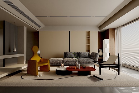 Living room 3d model