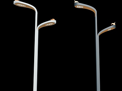 modern street lamp 3d model