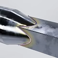 Welded Metal Pipes With Shiny Metallic Surface And Smooth Weld Seams