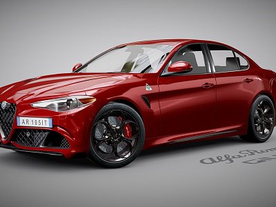 Car Alfa Romeo Giulia Quadrifoglio model