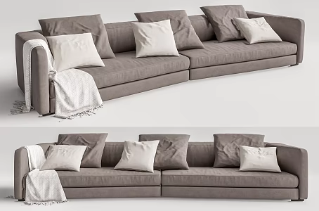 Modern Multiplayer Sofa 3d model