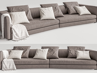 Modern Multiplayer Sofa 3d model