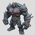 Monster Demon Mecha Armor Exoskeleton 3d model