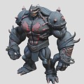 Monster Demon Mecha Armor Armor Exoskeleton 3d model