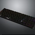 Modern RGB Backlit Electronic Keyboard With Colorful LED Lights And Full Size Keys