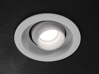 Modern Recessed Spotlights With Sleek Design For Bright Home Interior 3d model