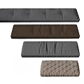 Assorted Colored Cushion Pads with Stitched Quilted and Diamond Patterns for Seating