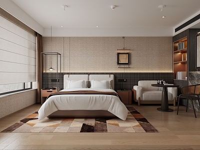 Hotel Rooms 3d model