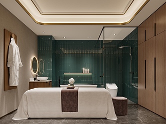 Modern SPA Beauty Room 3d model