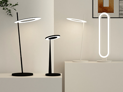 Modern table lamp model