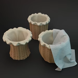 Storage Basket 3d model