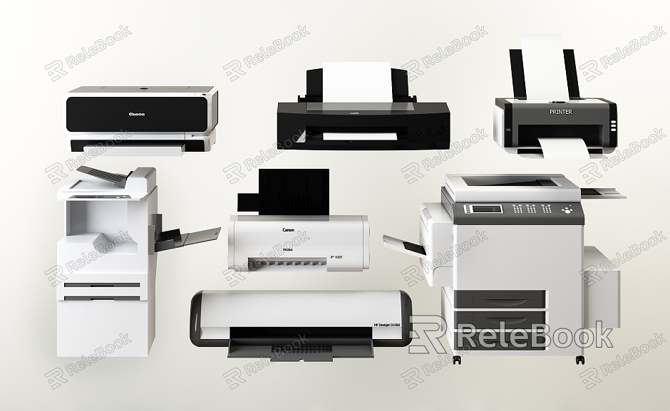 modern printer copier office equipment model