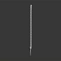 Silver Chain Necklace With Stylish Pendant Design For Modern Fashion Accessory