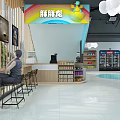 Modern Convenience Store 3d model