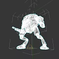 Advanced Industrial Equipment Mechanical Robot With Metal Structure And Legged Design
