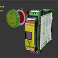 Modern distribution box power box power supply high voltage power box 3d model