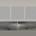 Diverse Textured Wall Panels Featuring Various Surface Patterns and Textural Finishes 3d model