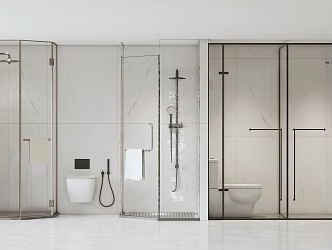 Shower 3d model