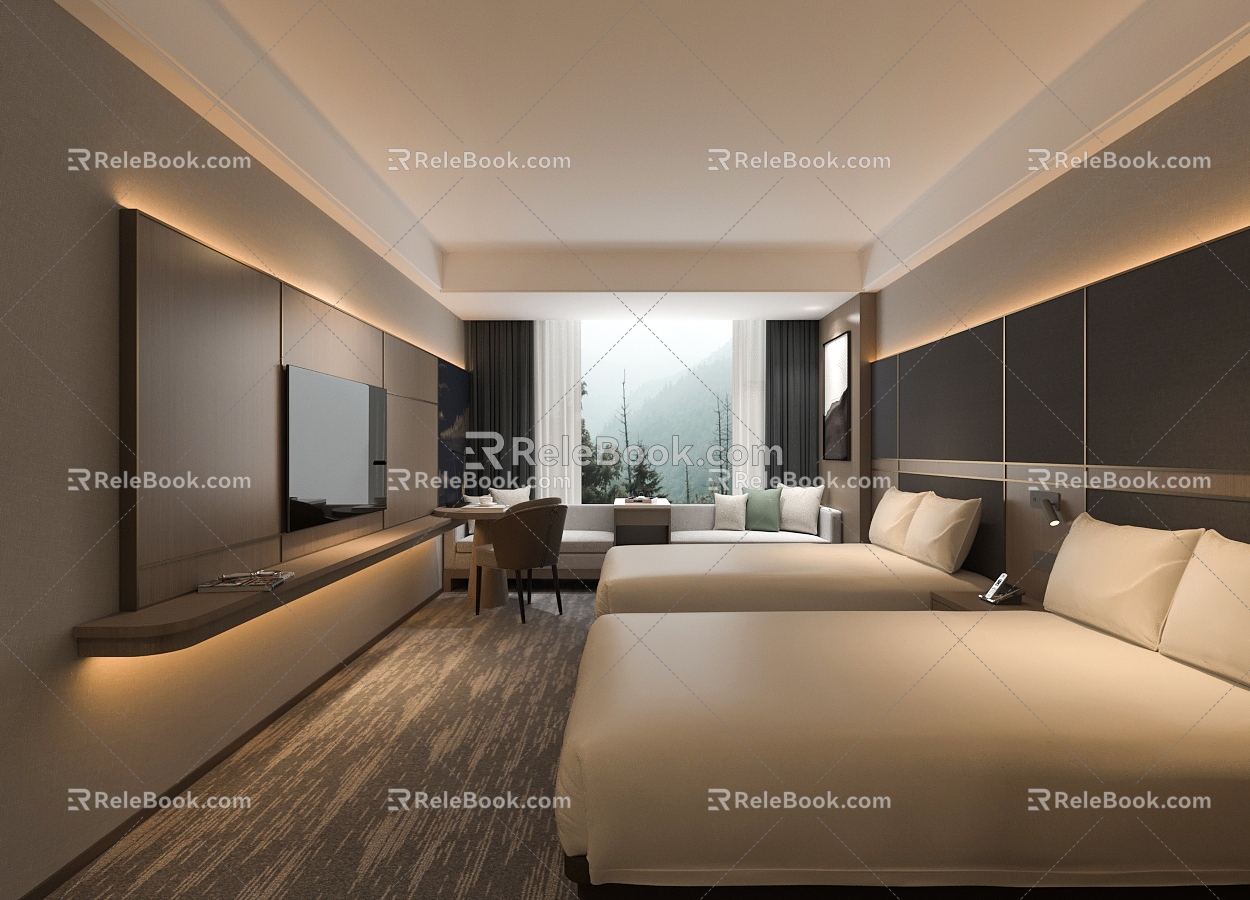 Modern Room 3d model