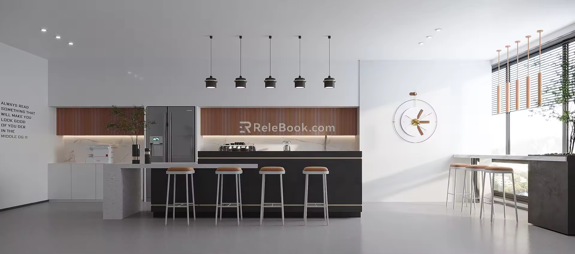 Modern pantry 3d model
