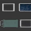 Mobile Medical Equipment Carts With Wheels And Various Surface Designs