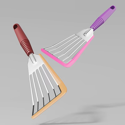Silicone spatula butterfly spatula non-stick special spatula kitchenware kitchen supplies 3d model