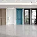 Modern Colored Hinged Doors In Various Styles For Interior Decoration Ideas