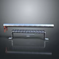 Modern Lighting Fixture Combination With Long LED Tube And Metal Stand Structure
