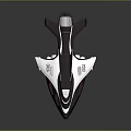 Futuristic Water Vessel with Sleek Aerodynamic Design White Dark Color and Advanced Propulsion