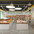 Fruit Store Fruit and Vegetable Store Fruit Supermarket Fresh Supermarket 3d model