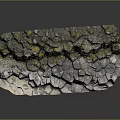 Cliff Cartoon Cliff Animation Cliff Stone Appreciation Stone 3d model