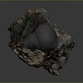 Artistic Natural Stone Sculpture Carving Featuring Irregular Shape And Colorful Textures