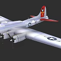 Vintage U.S. Air Force Fighter Jet With 20-Y Number Red Wing Tips And Silver Fuselage