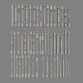 Various Decorative Metal Balusters Designs For Staircase And Balcony Railings