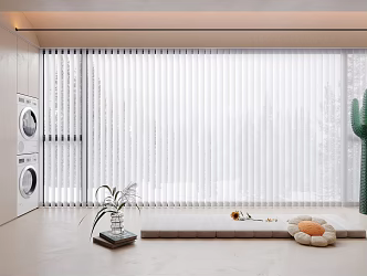 Modern Curtain Dream Curtain 3d model