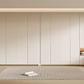Modern Wardrobe Interior Design With Sliding Doors And Open Storage Shelves