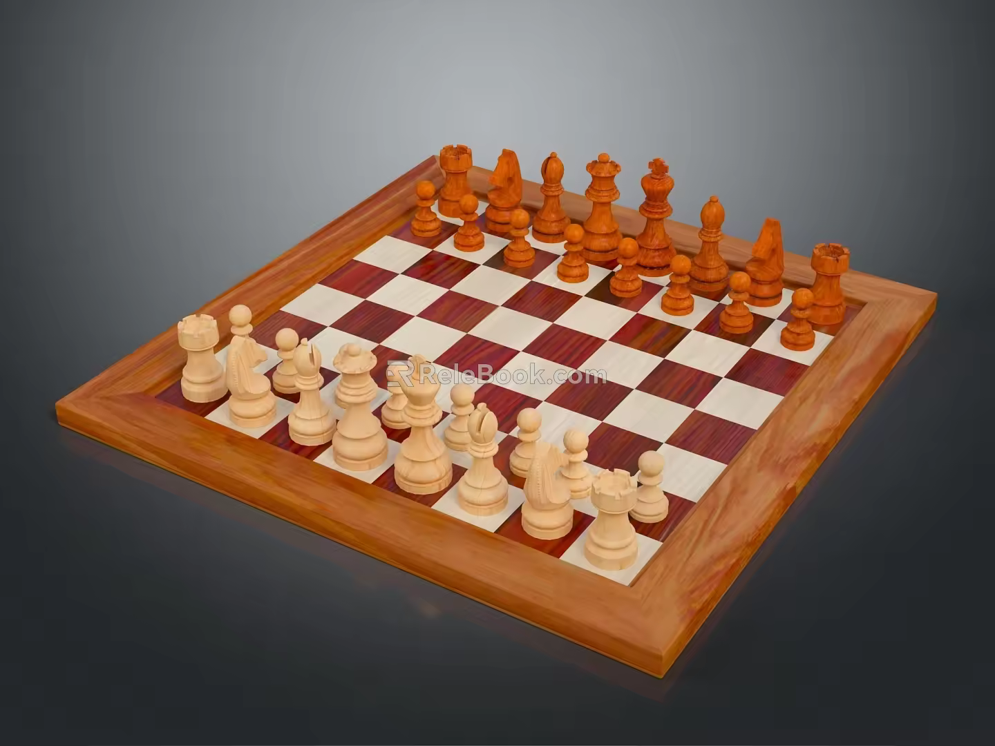 Chess Piece Items 3d model