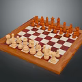 Chess Piece Items 3d model