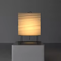 Japanese-style table lamp 3d model