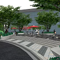 Dianshan Lake Headquarters Landscape Design With Green Walls Trees And Lawn