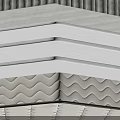 Multi Layer Mattress Design Featuring Supportive Foam And Comfort Layers