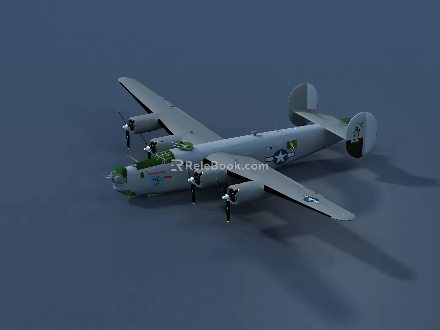 Modern Fighter 3d model