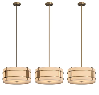 Miloti Minotti Restaurant Chandelier 3d model