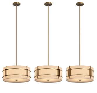 Miloti Minotti Restaurant Chandelier 3d model