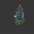 Sci-fi Capsule Space Capsule Hibernation Capsule Freezing Capsule Rest Capsule Rest Capsule 3d model